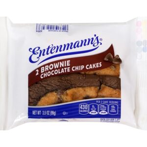 Entenmann's Brownie Chocolate Chip Cakes 3.5oz 6ct